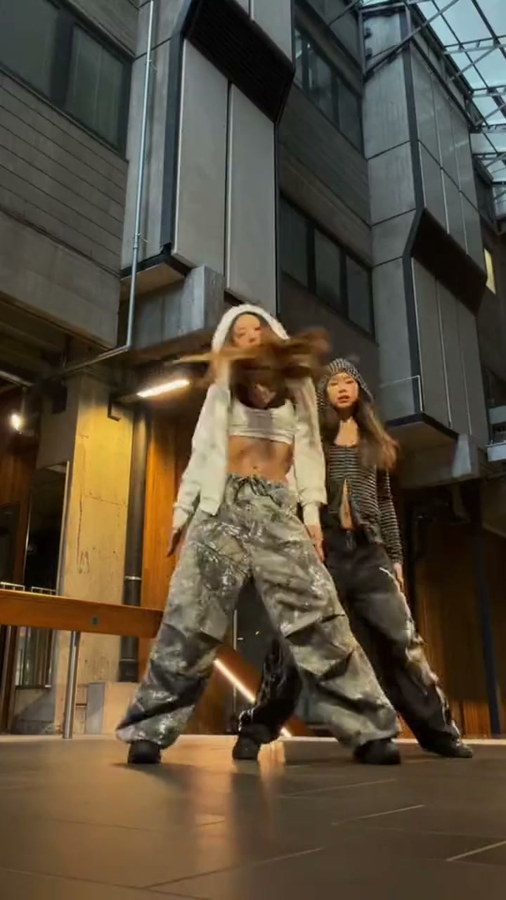 Adult duo cover in the glass atrium. This is the motion guide for the people versions.