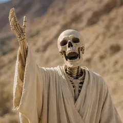Halloween skeletons