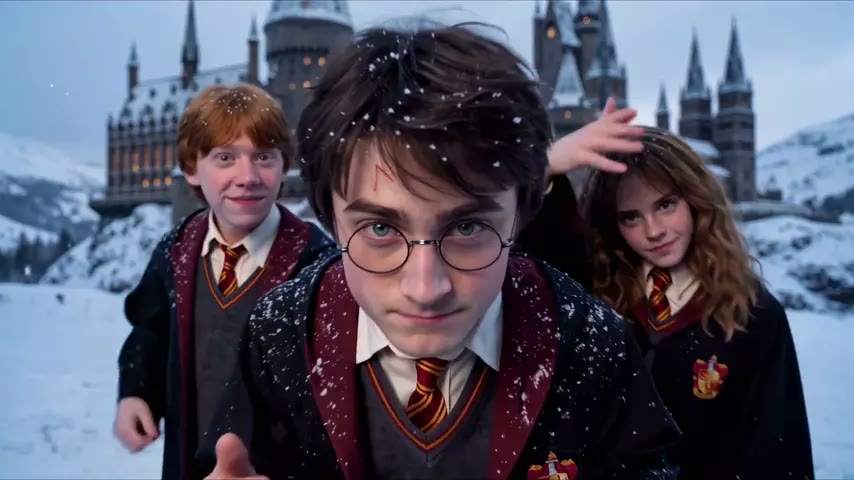 Hogwarts Gamgamstyle Night...#ai #harrypotter #party