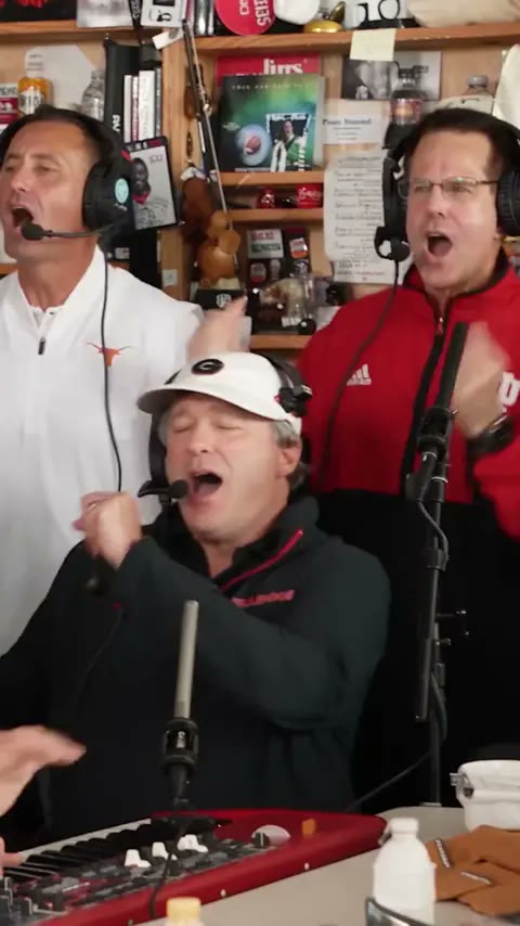College Football's Week 8 All-Loss Tiny Desk Concert 😭🎤 #alabama #CollegeFootball