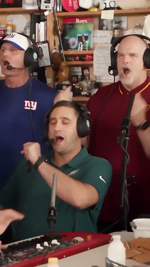 #Cowboys Jerry Jones & the NFC East Coaches Form a Band 😂🎷 | Tiny Desk Concert